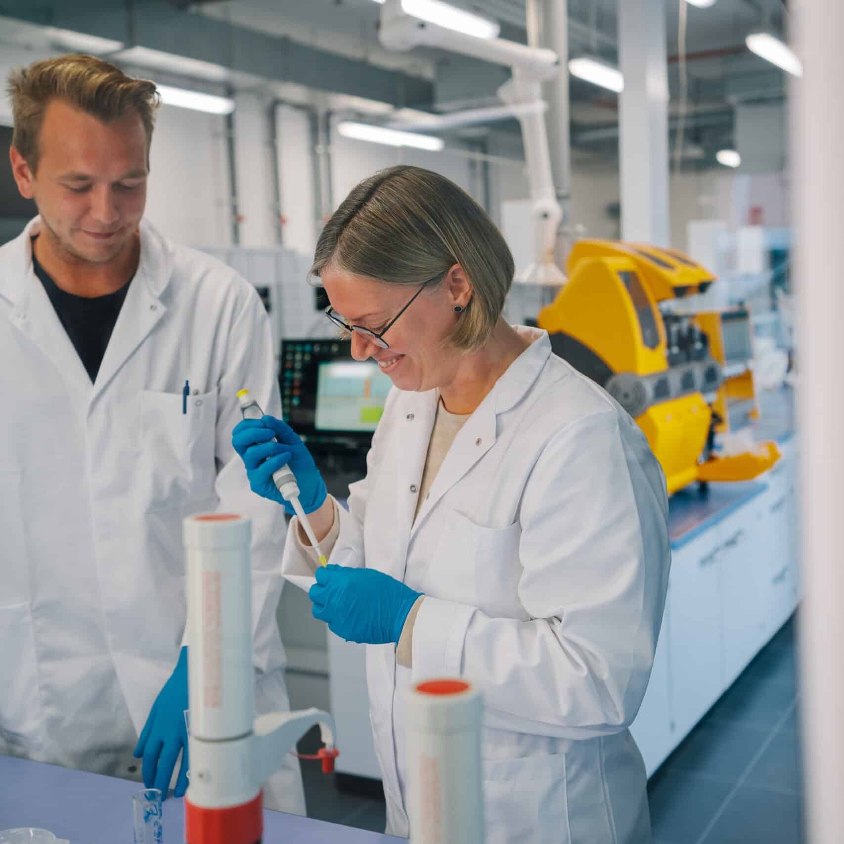 Bewital agri Mitarbeitendes aus dem Labor / Forschung / Entwicklung / Wissenschaft sorgen für Qualität