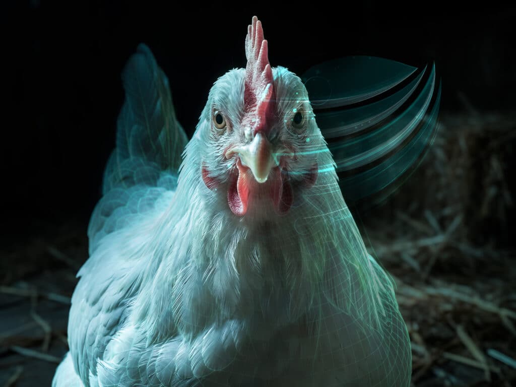 Bewital agri Feed Specialities Geflügel Huhn Nahaufnahme