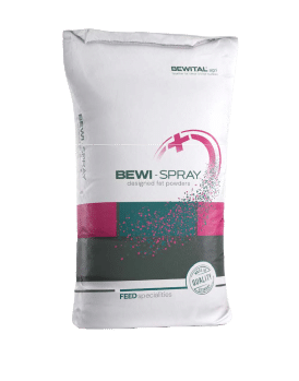 Bewital agri Produkt BEWI SPRAY designed fat powders
